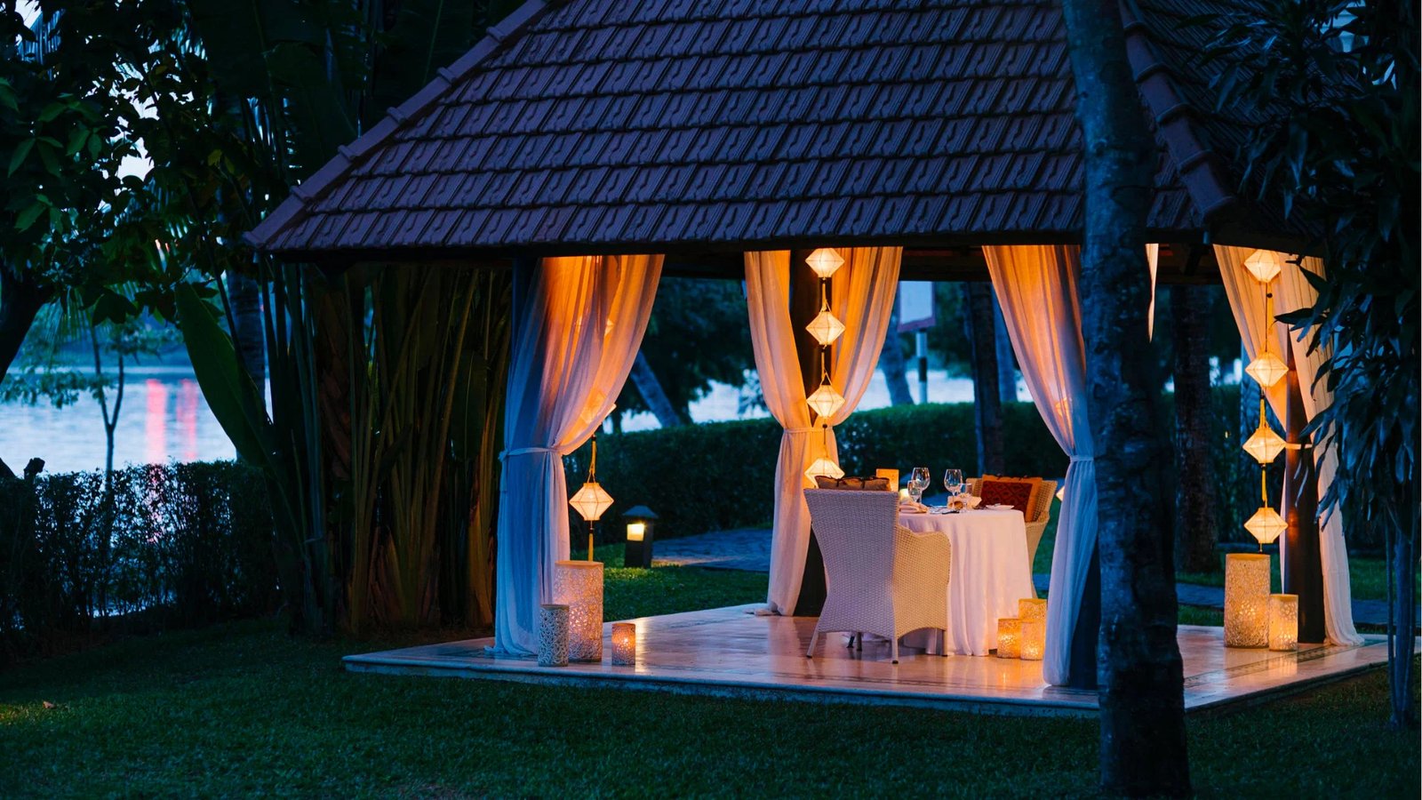 Anantara Hoi An Resort, at the table