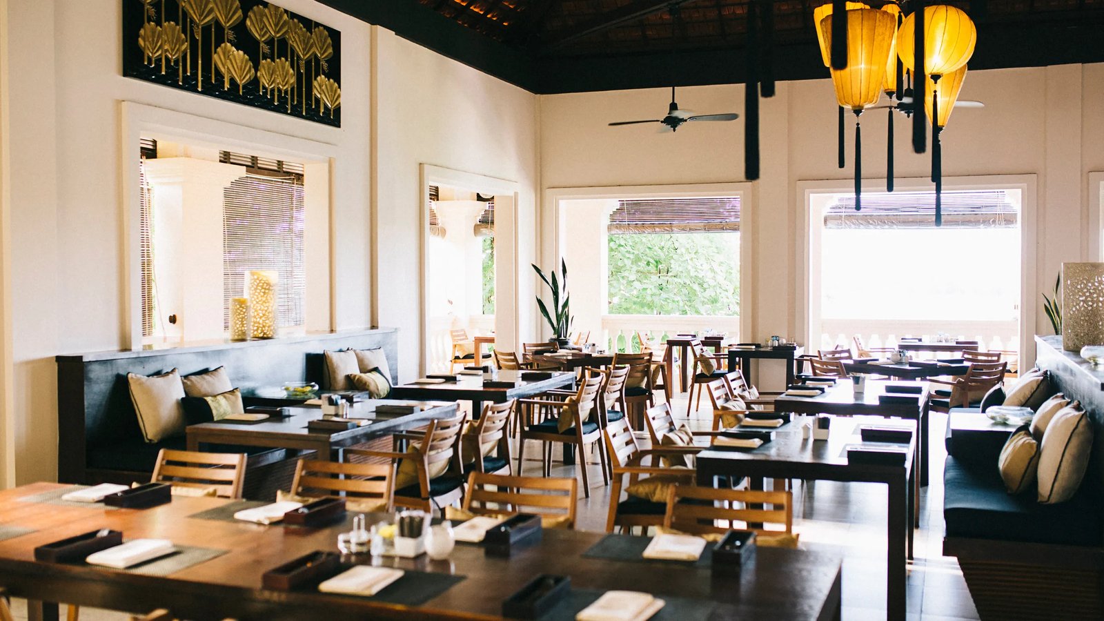 Anantara Hoi An Resort, at the table