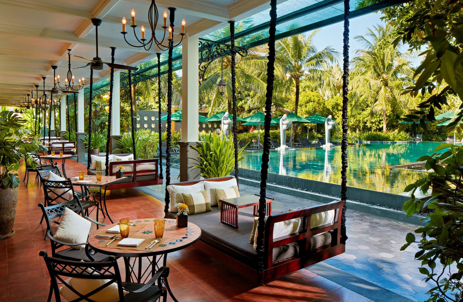 La Siesta Hoi An Resort & Spa, the temple restaurant & lounge