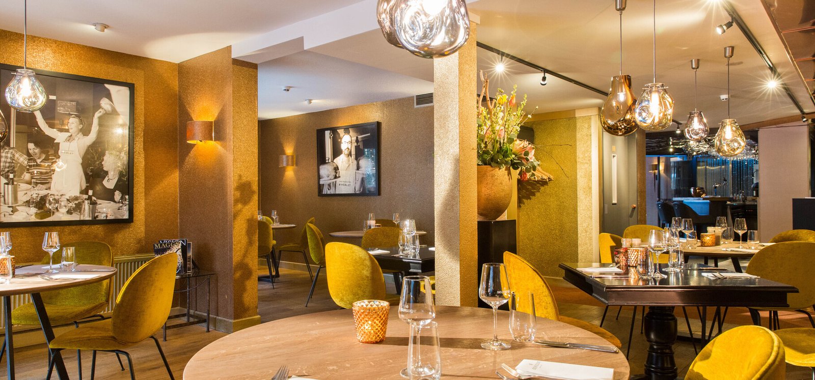 Restaurant Hotel Merlet, at the table