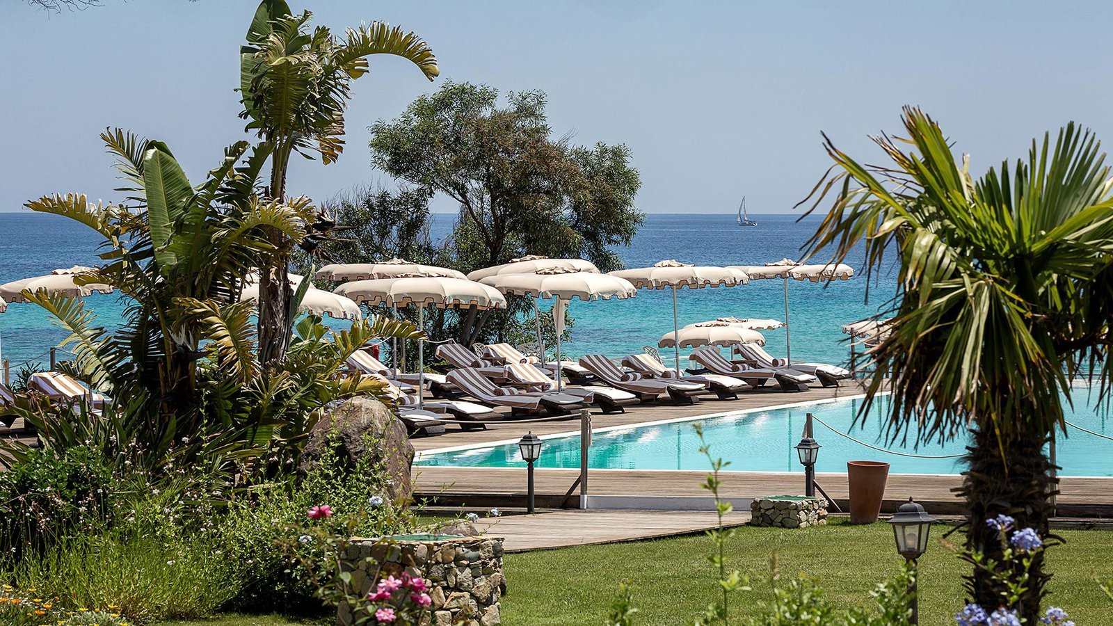 La Villa del Re, the pool