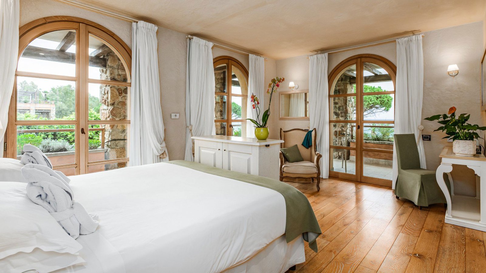 La Villa del Re, rooms