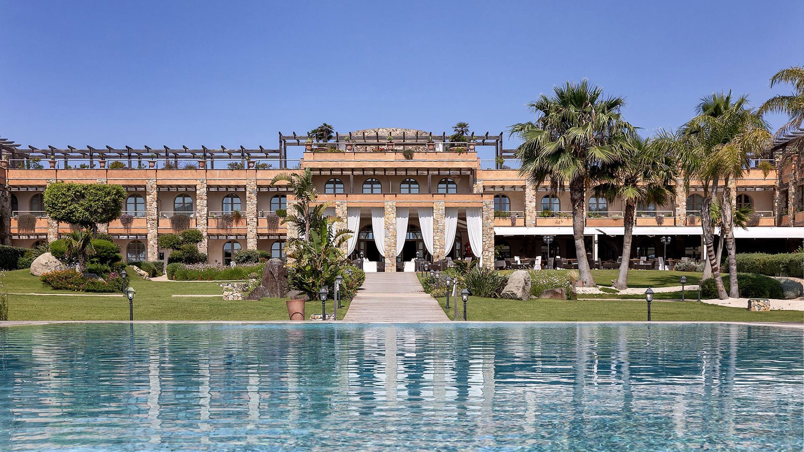 La Villa del Re, the pool