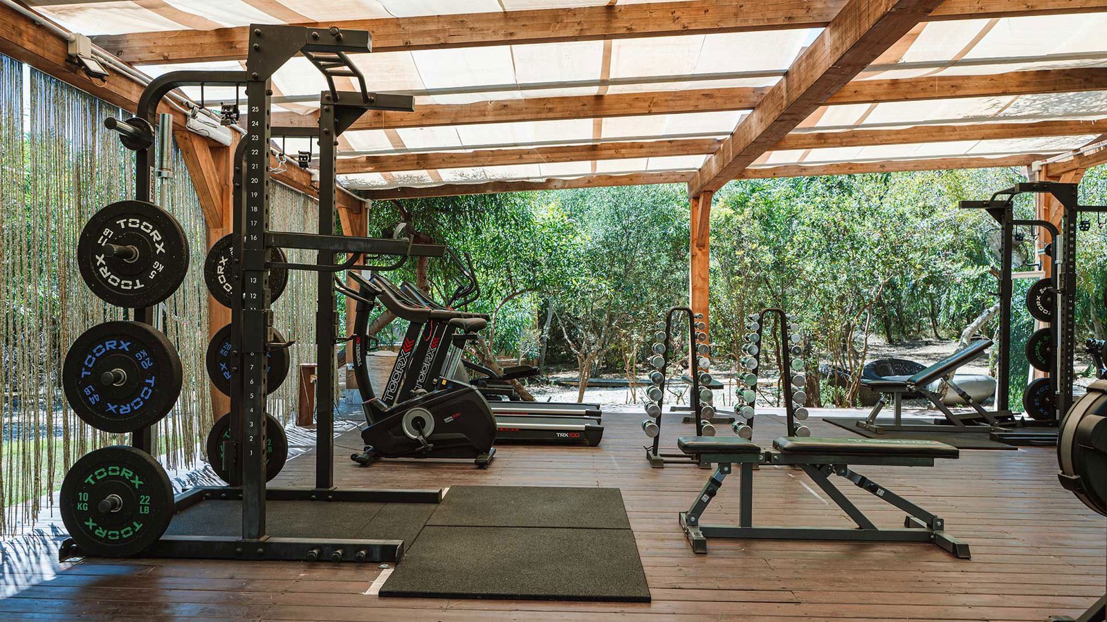 La Villa del Re, gym and treatments