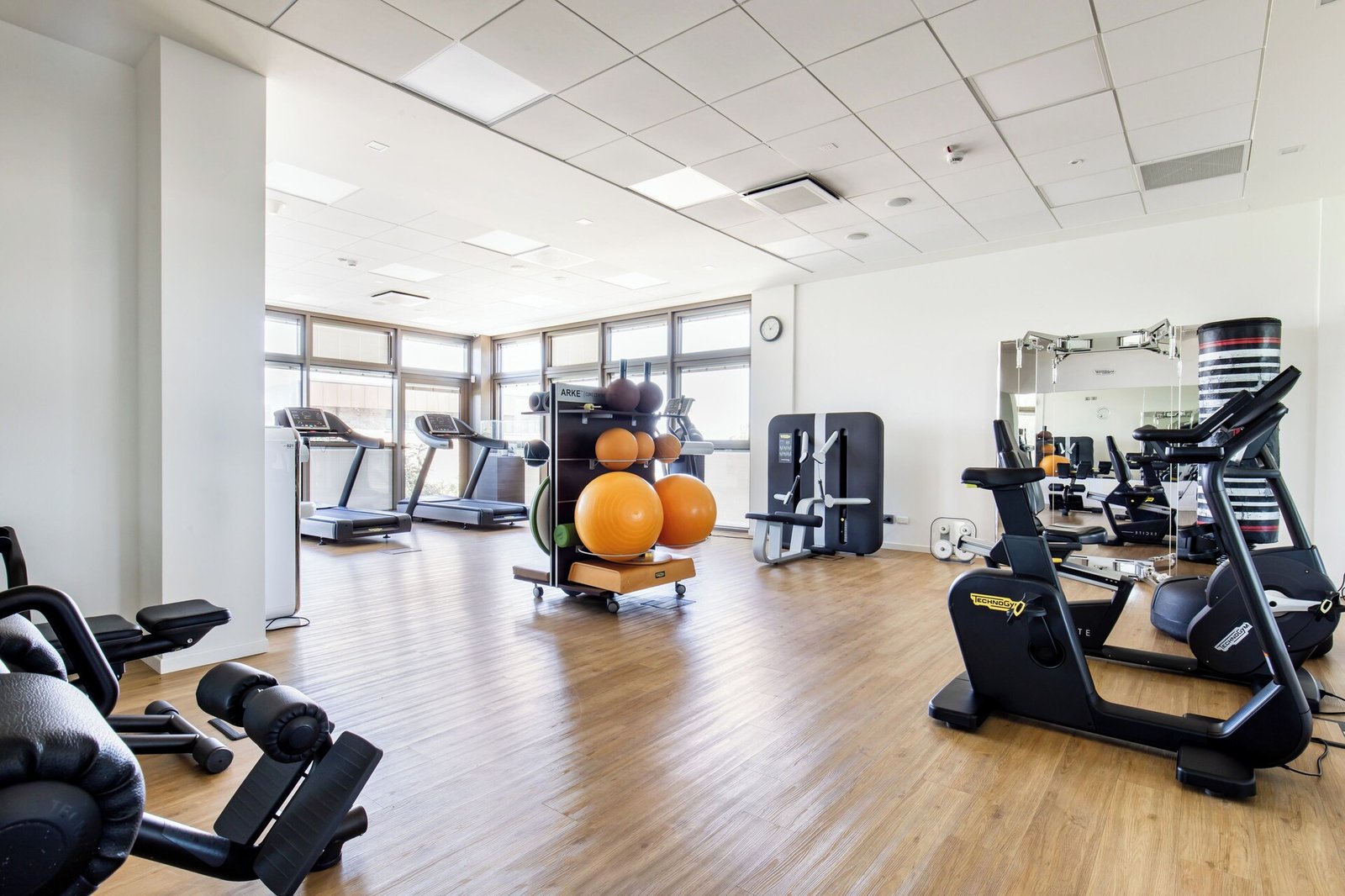 Varignana Palace Resort & Spa, the gym and courts