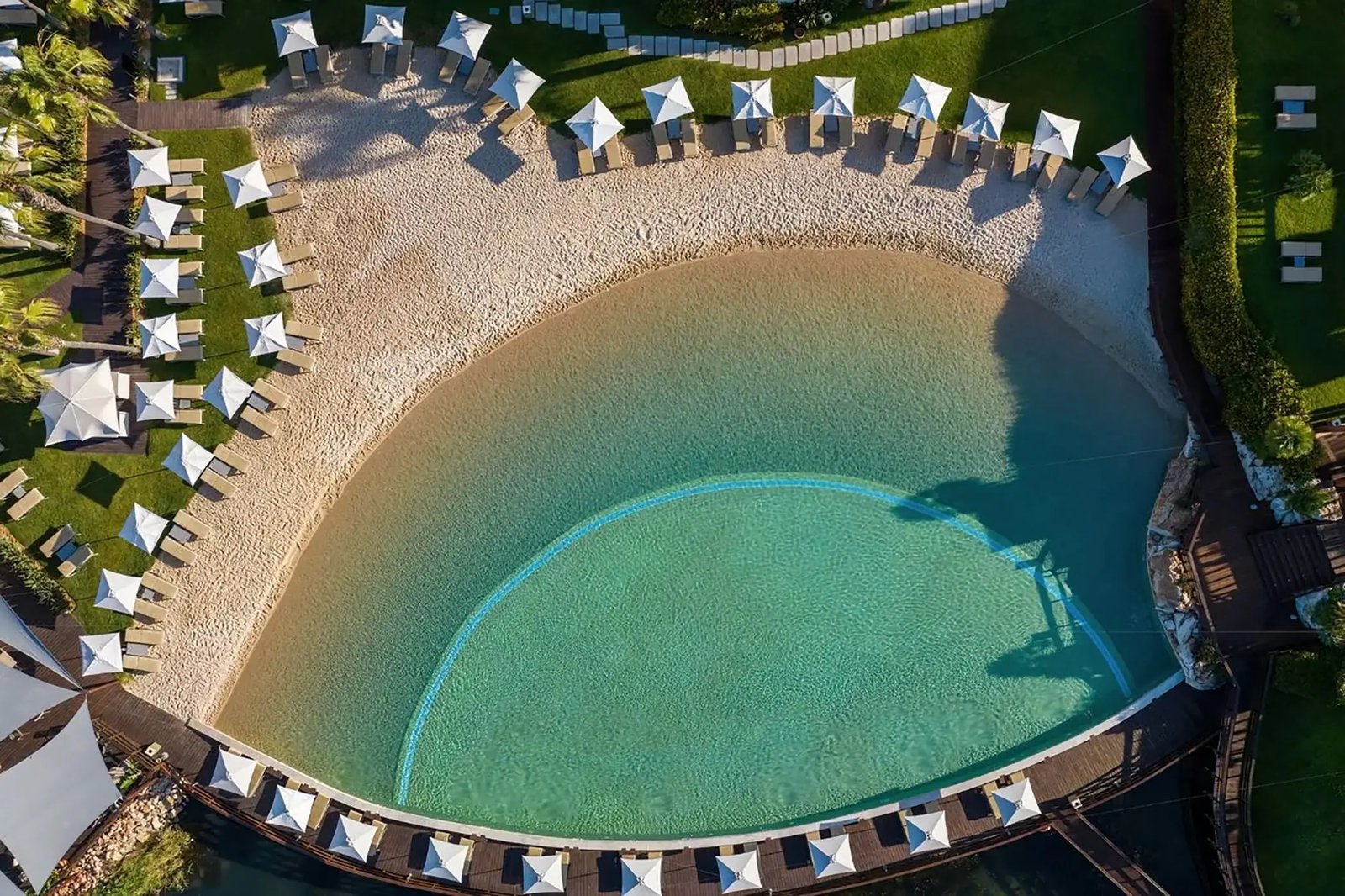 Domes Lake Algarve, the pool