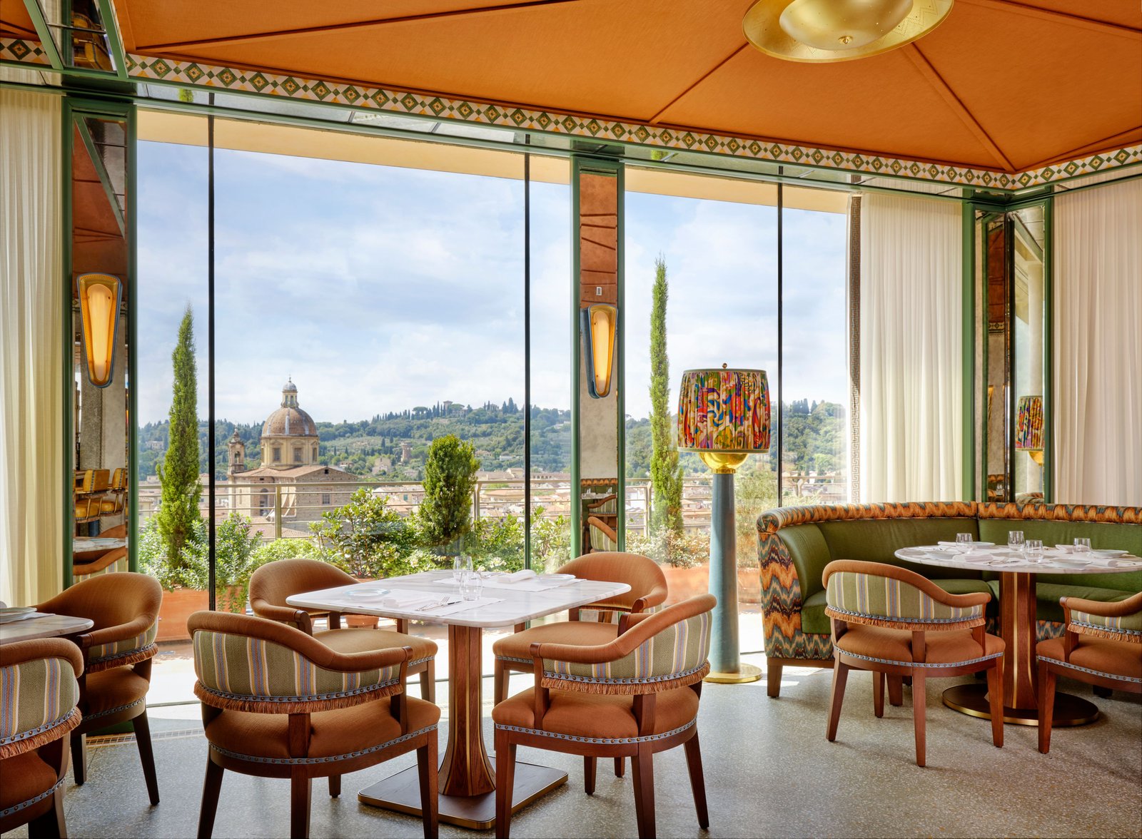 The Excelsior, a Luxury Collection Hotel, Florence, cosimo rooftop restaurant