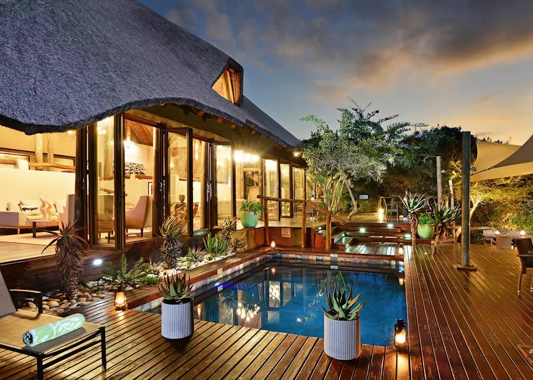 Shamwari Bayethe, the pool