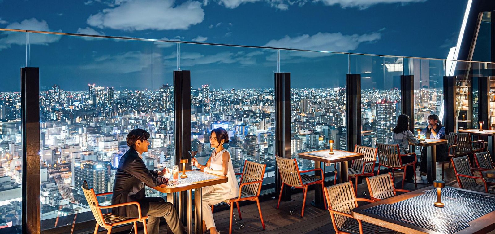 Centara Grand Hotel Osaka, at the table