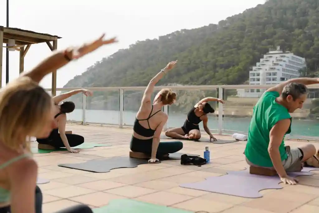 Hyde Hotel Ibiza, yoga and the gym