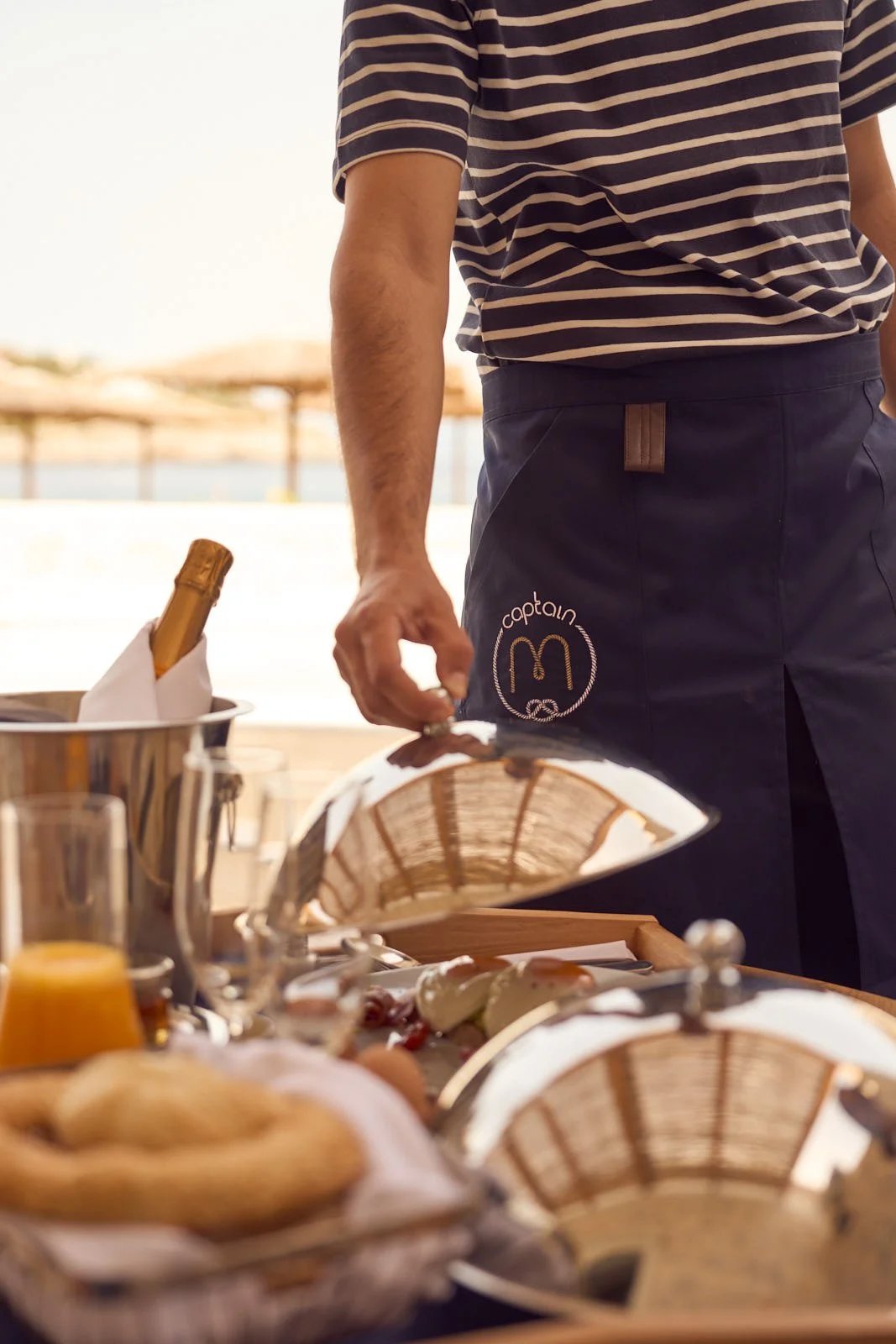 Mandraki Beach Resort, captain m restaurant