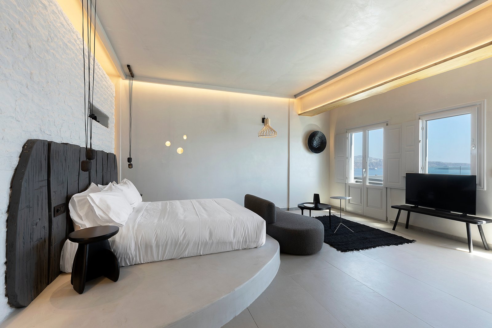 Hom Santorini, rooms