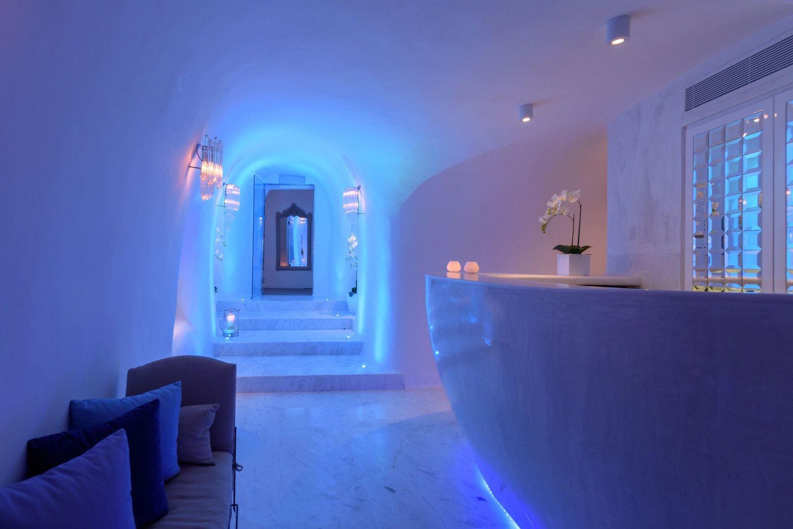 Canaves Oia Suites, the spa