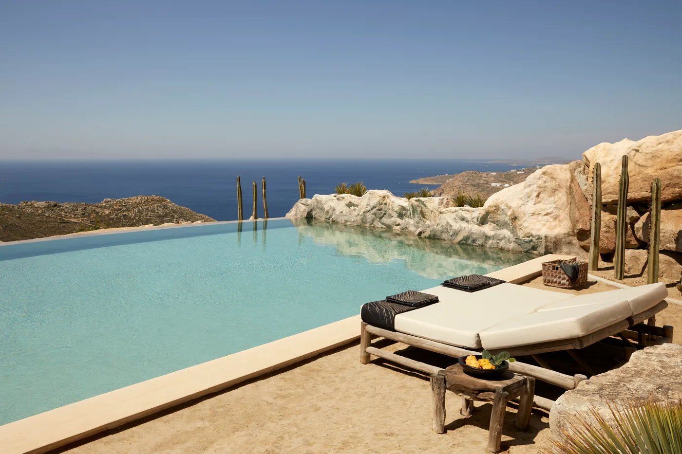 Panoptis Escape, the pool