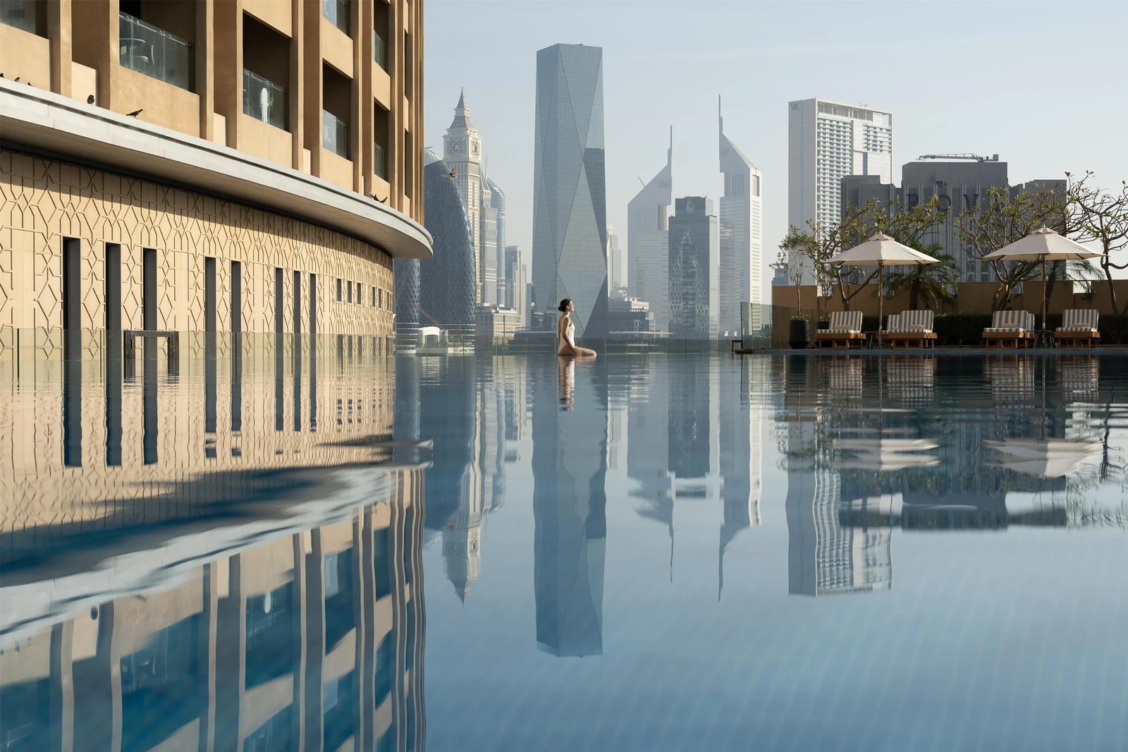 Kempinski Central Avenue Dubai, the pool