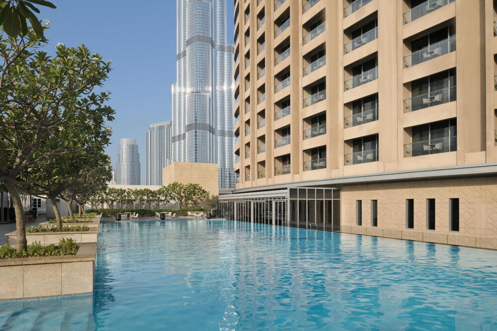 Kempinski Central Avenue Dubai, the pool