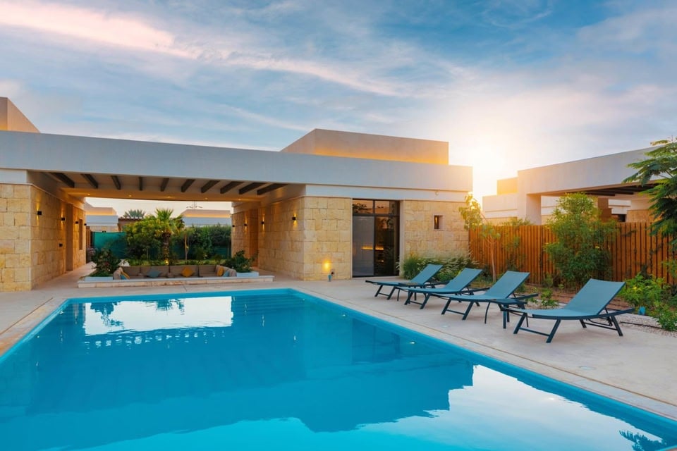 The Valley, the pool