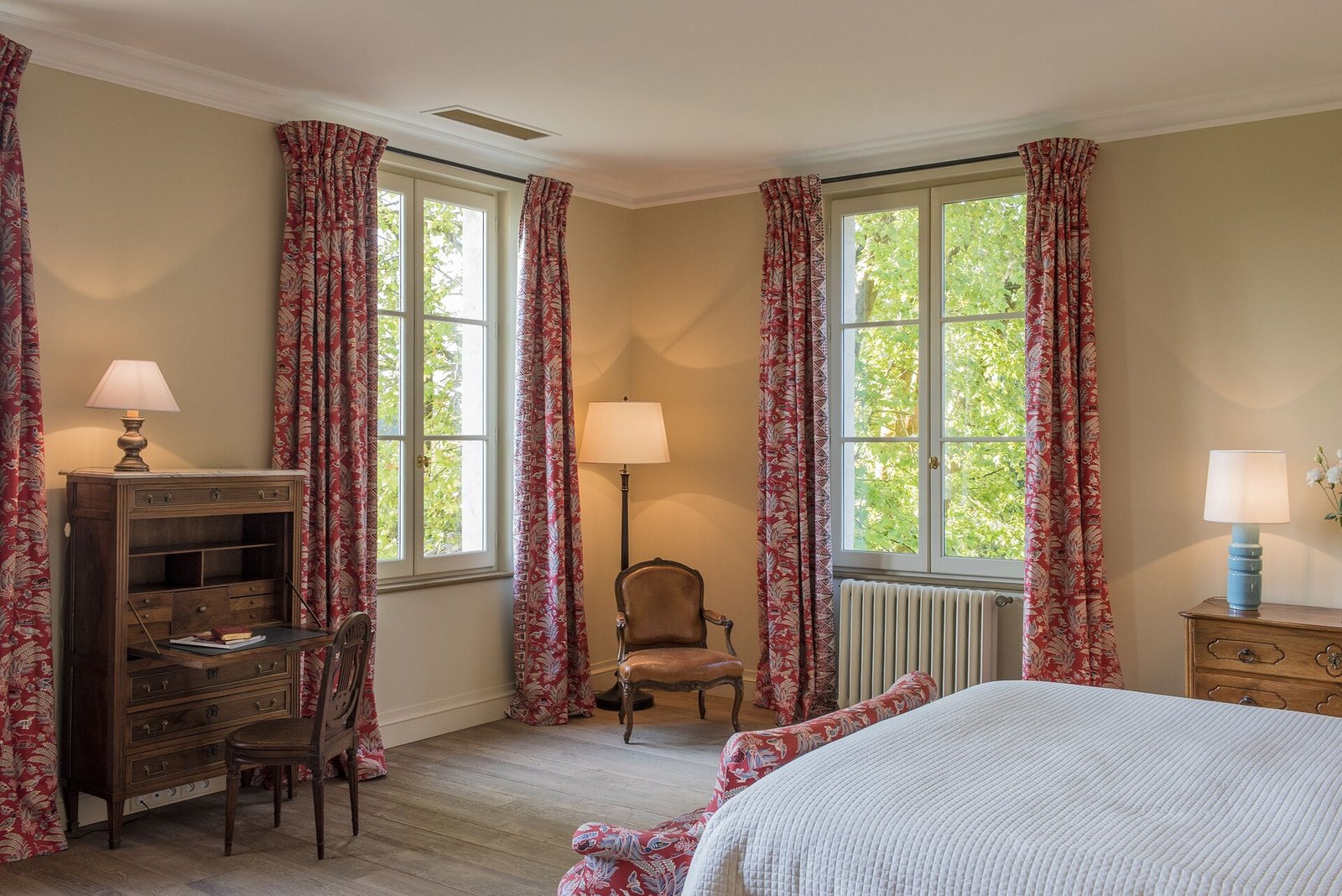 Château Le Pape, rooms