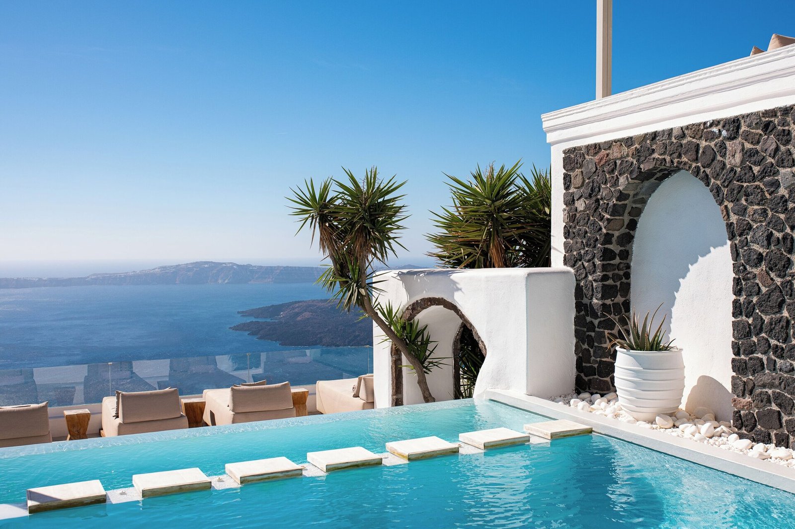 Iconic Santorini, the pool