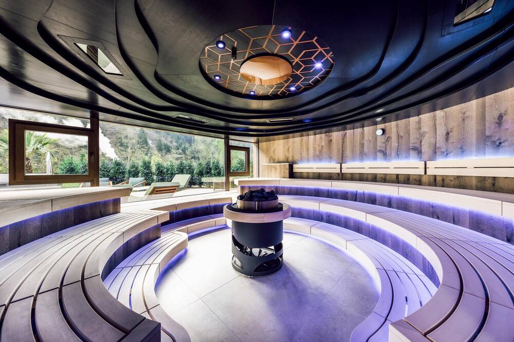 Quellenhof See Lodge, the sauna and yoga studio
