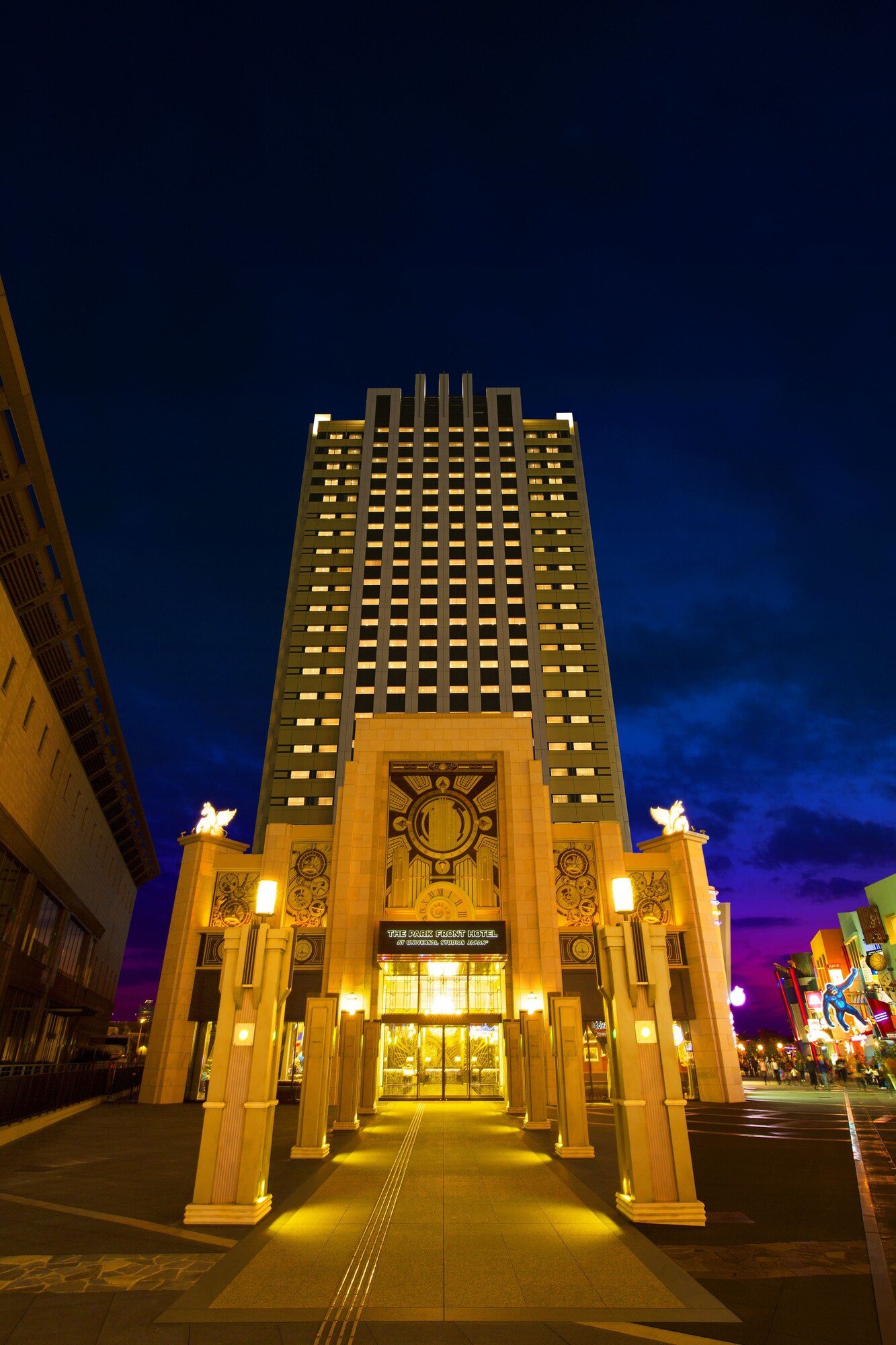 Park Front Hotel at Universal Studios Japan — backstory