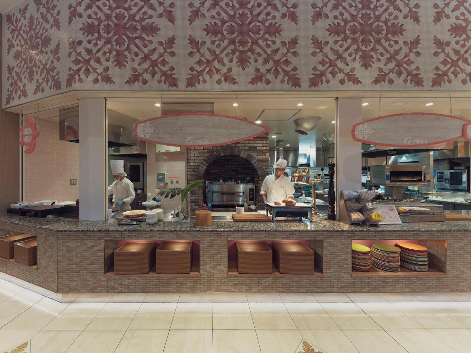 Park Front Hotel at Universal Studios Japan, buffet dining akala