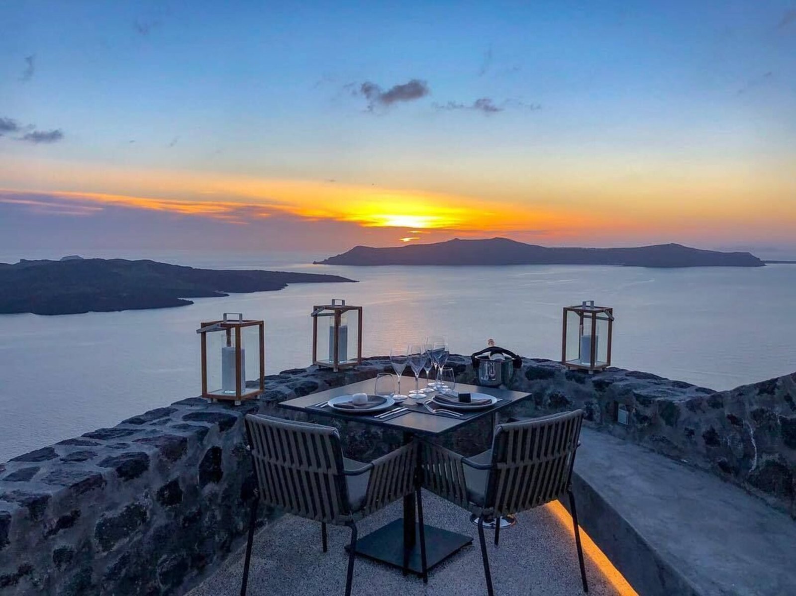 Villa Bordeaux Santorini, la colline