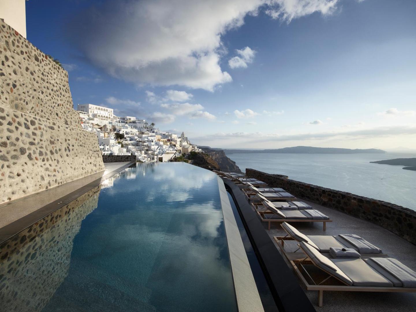 Villa Bordeaux Santorini, the pool