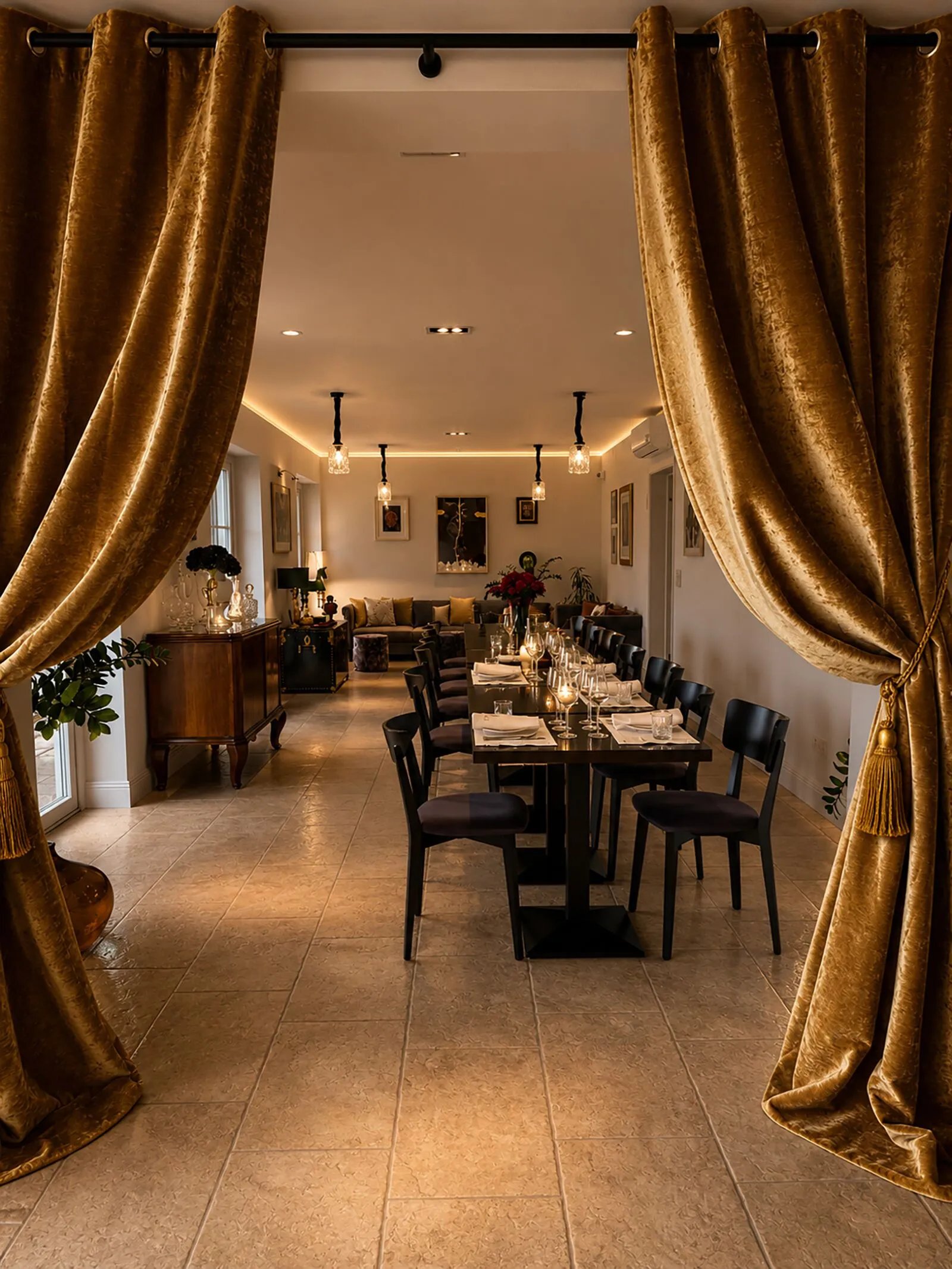 Peterc Vineyard Estate, at the table