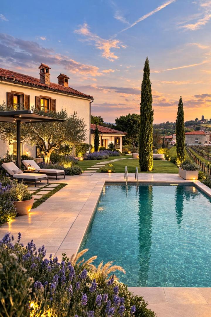 Peterc Vineyard Estate, the pool