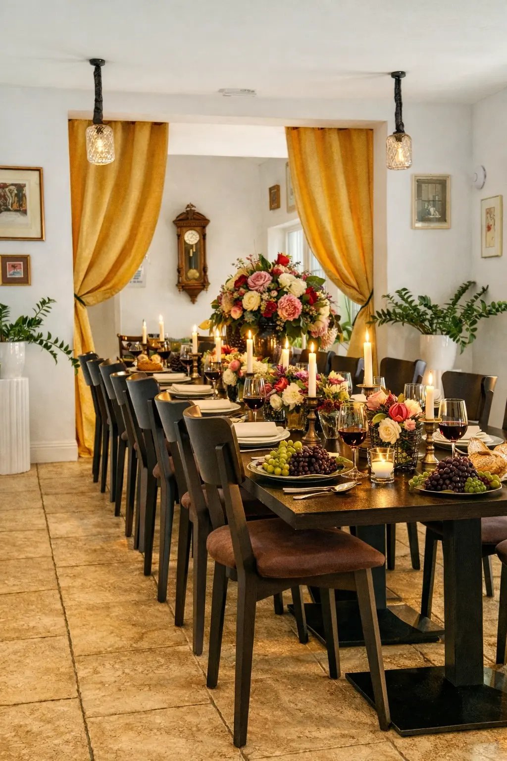 Peterc Vineyard Estate, at the table