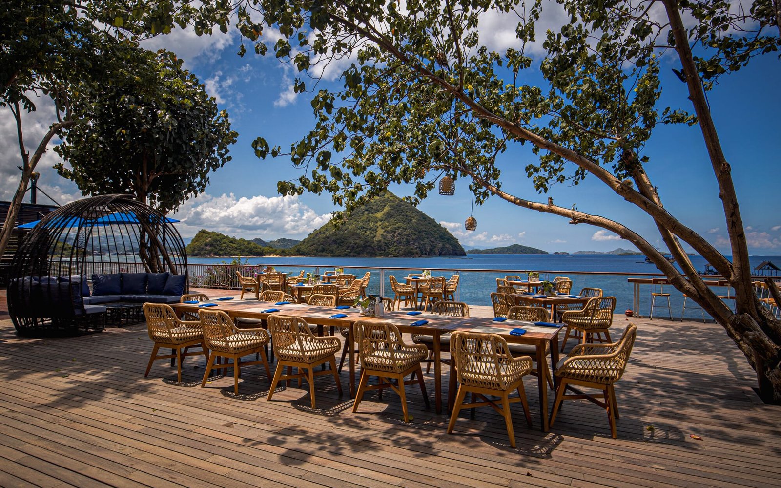 Plataran Komodo Resort & Spa, at the table