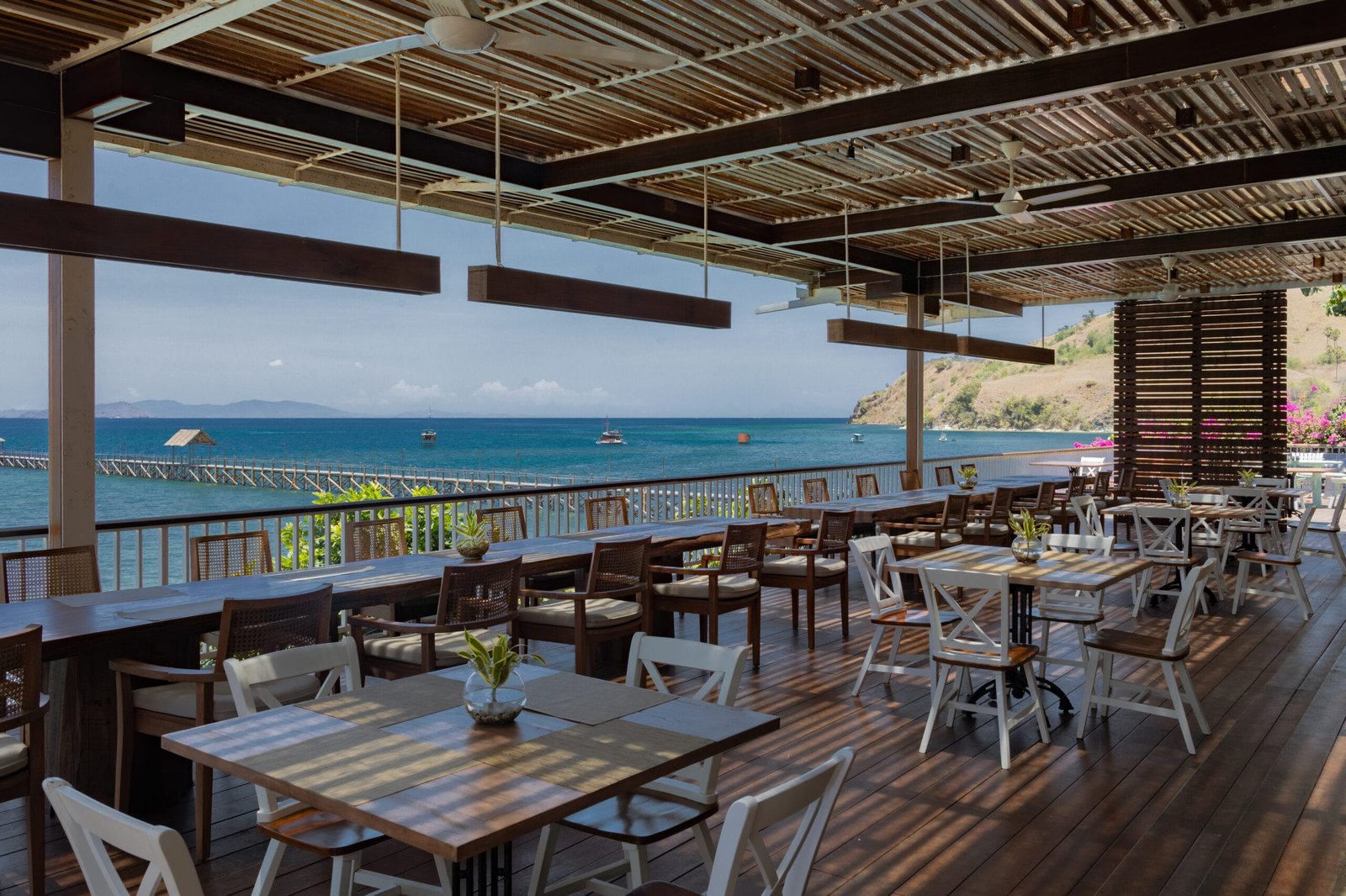 Plataran Komodo Resort & Spa, at the table