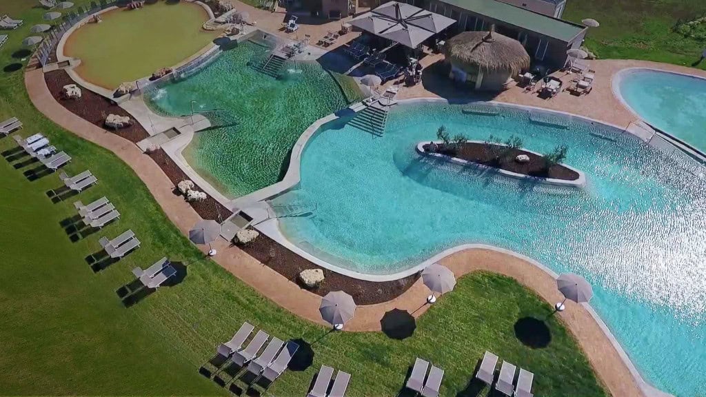 Terme di Vulci, the pool