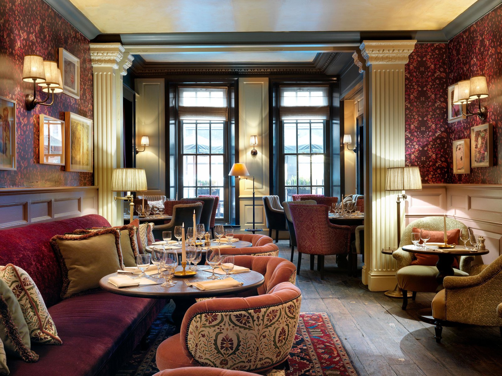 Dean Street Townhouse, at the table