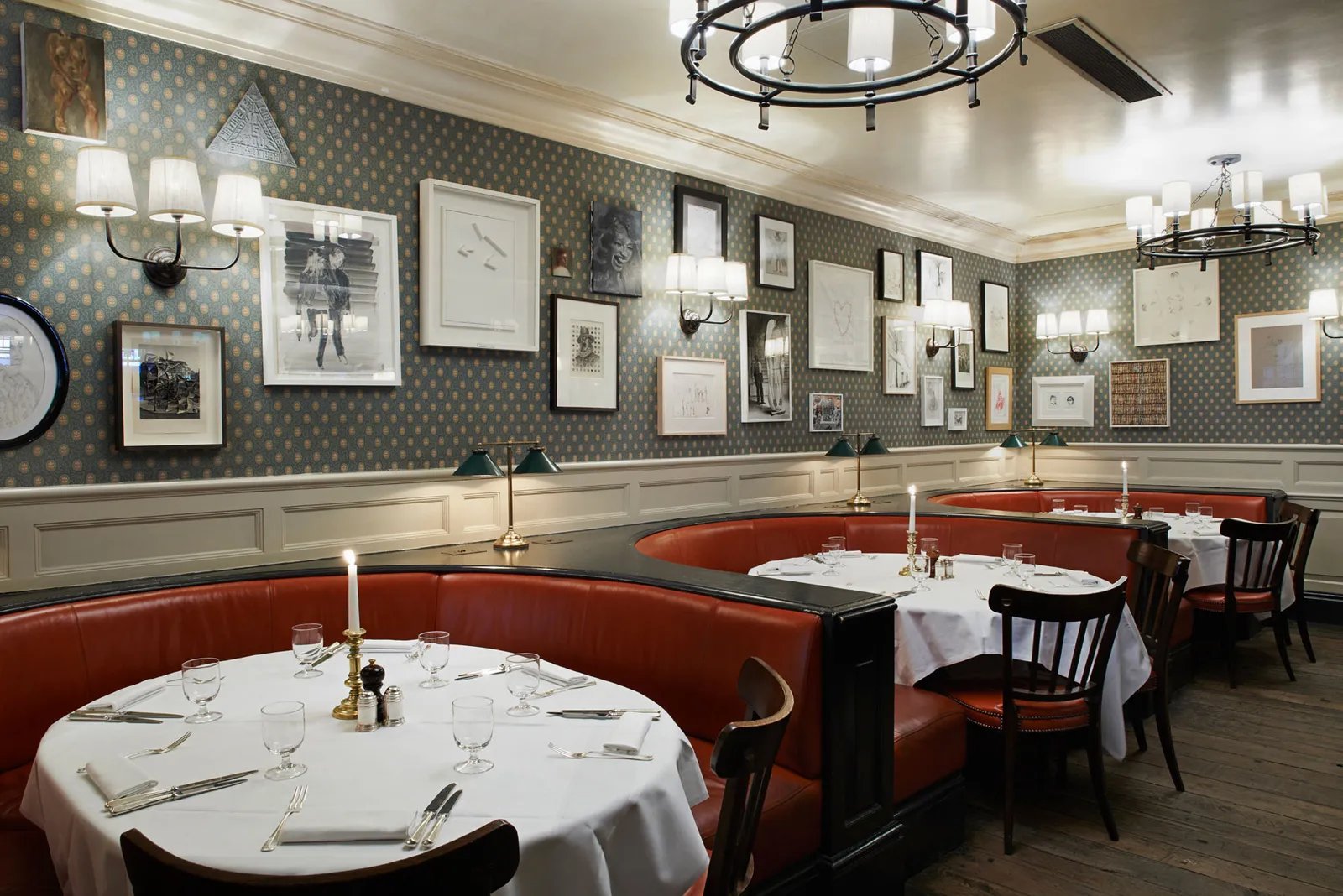 Dean Street Townhouse, at the table