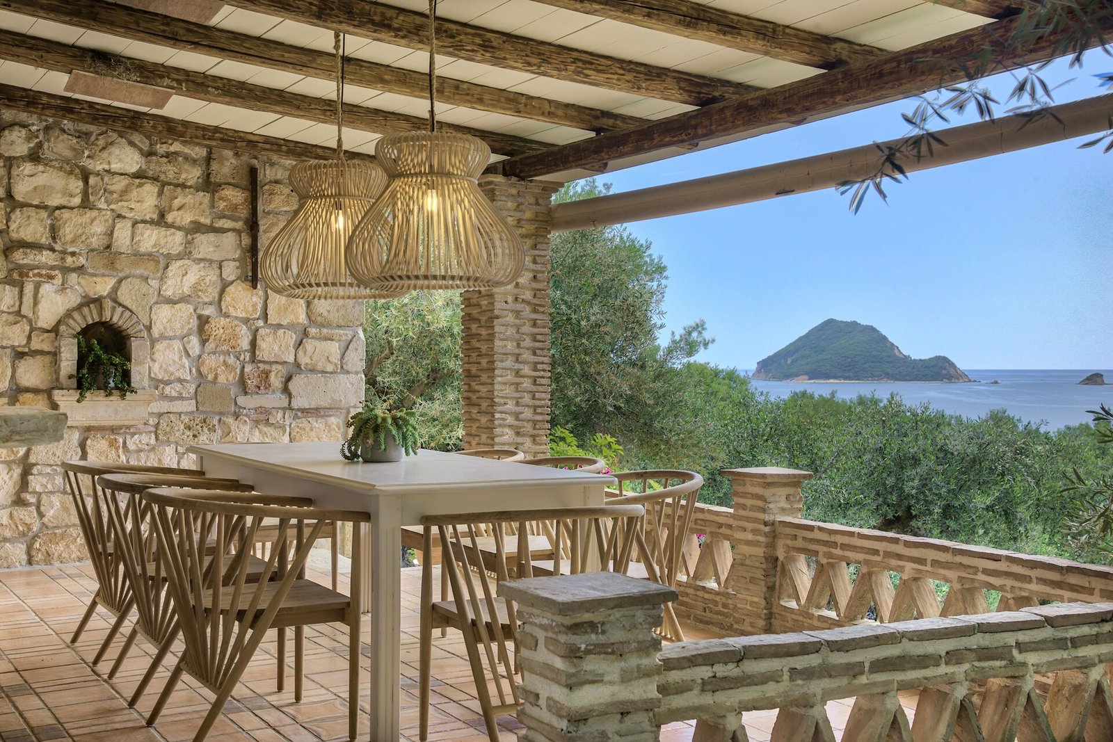 Leeda's Village, at the table