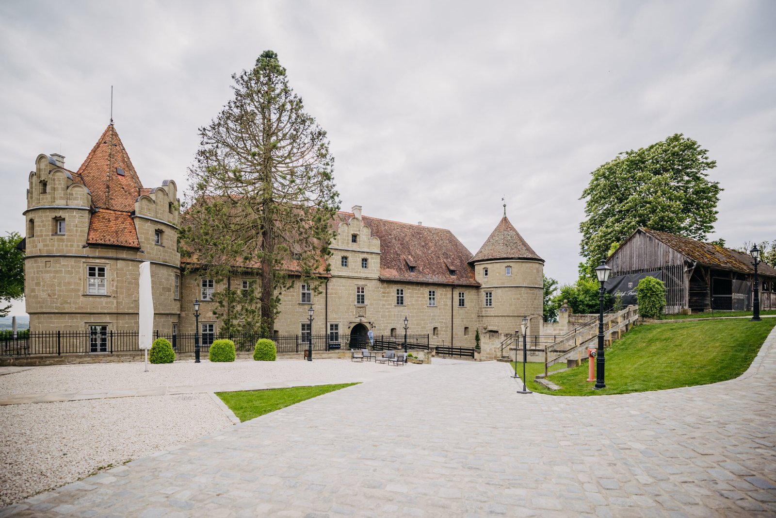 Schloss Frankenberg, how it began