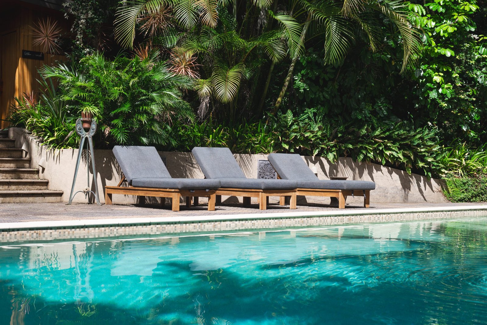 Gaia Retreat & Spa, the pool
