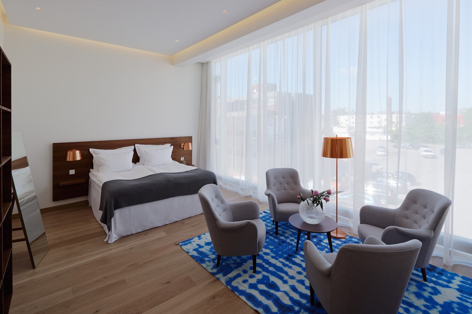 PM & Vänner, rooms