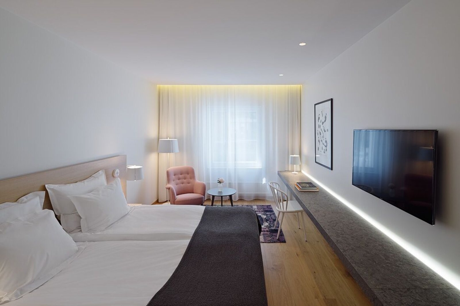 PM & Vänner, rooms