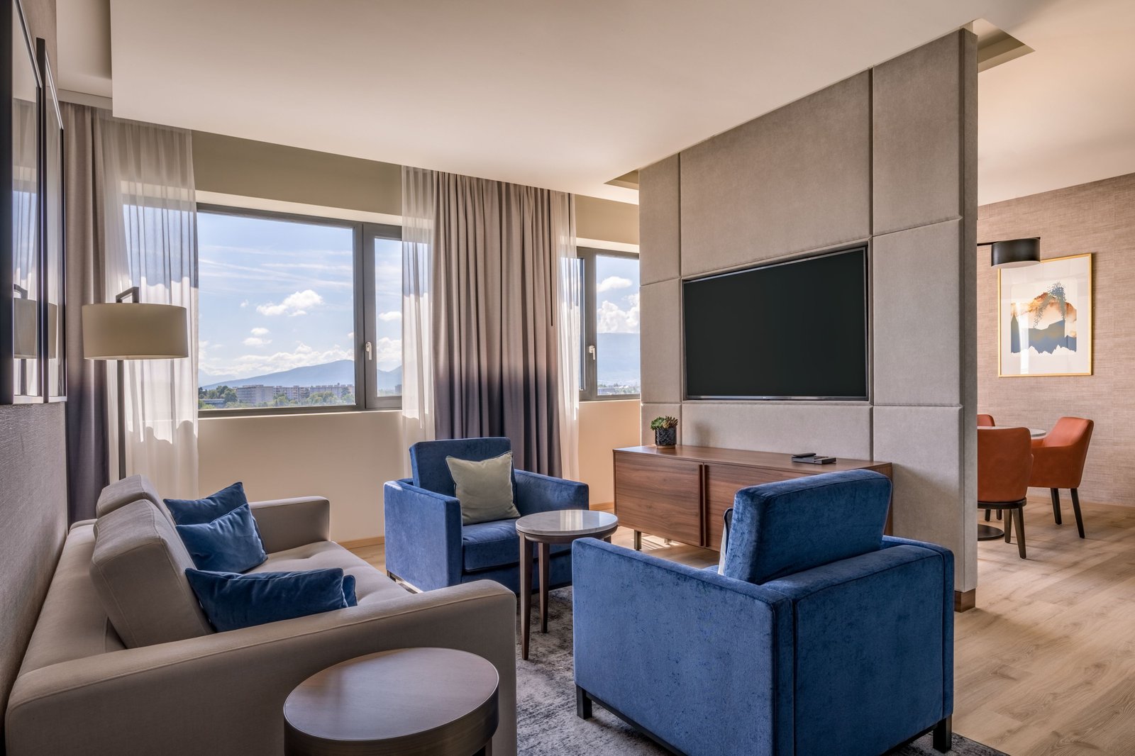 Geneva Marriott Hotel, rooms