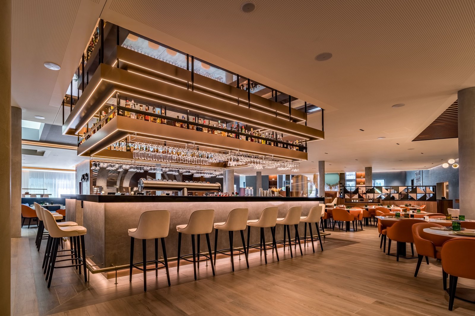 Geneva Marriott Hotel, greatroom bar