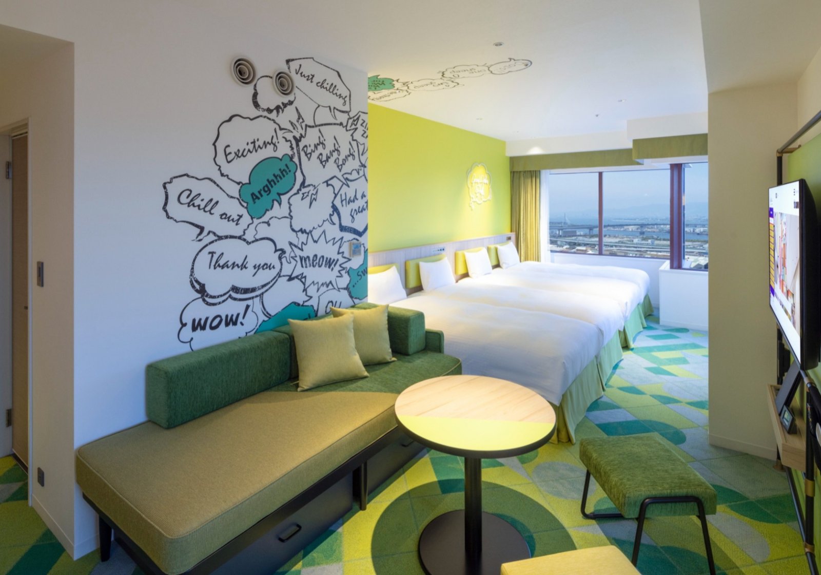 Hotel Kintetsu Universal City — rooms