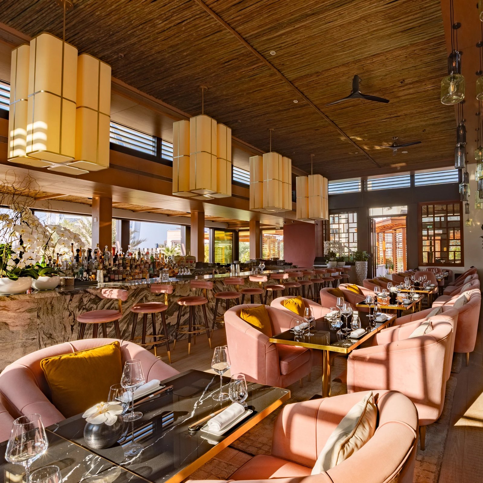 Jumeirah Al Naseem, at the table