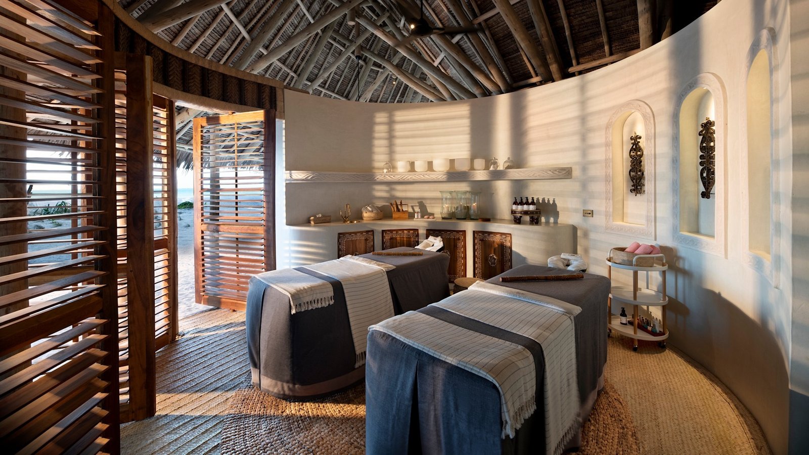 andBeyond Mnemba Island, the spa