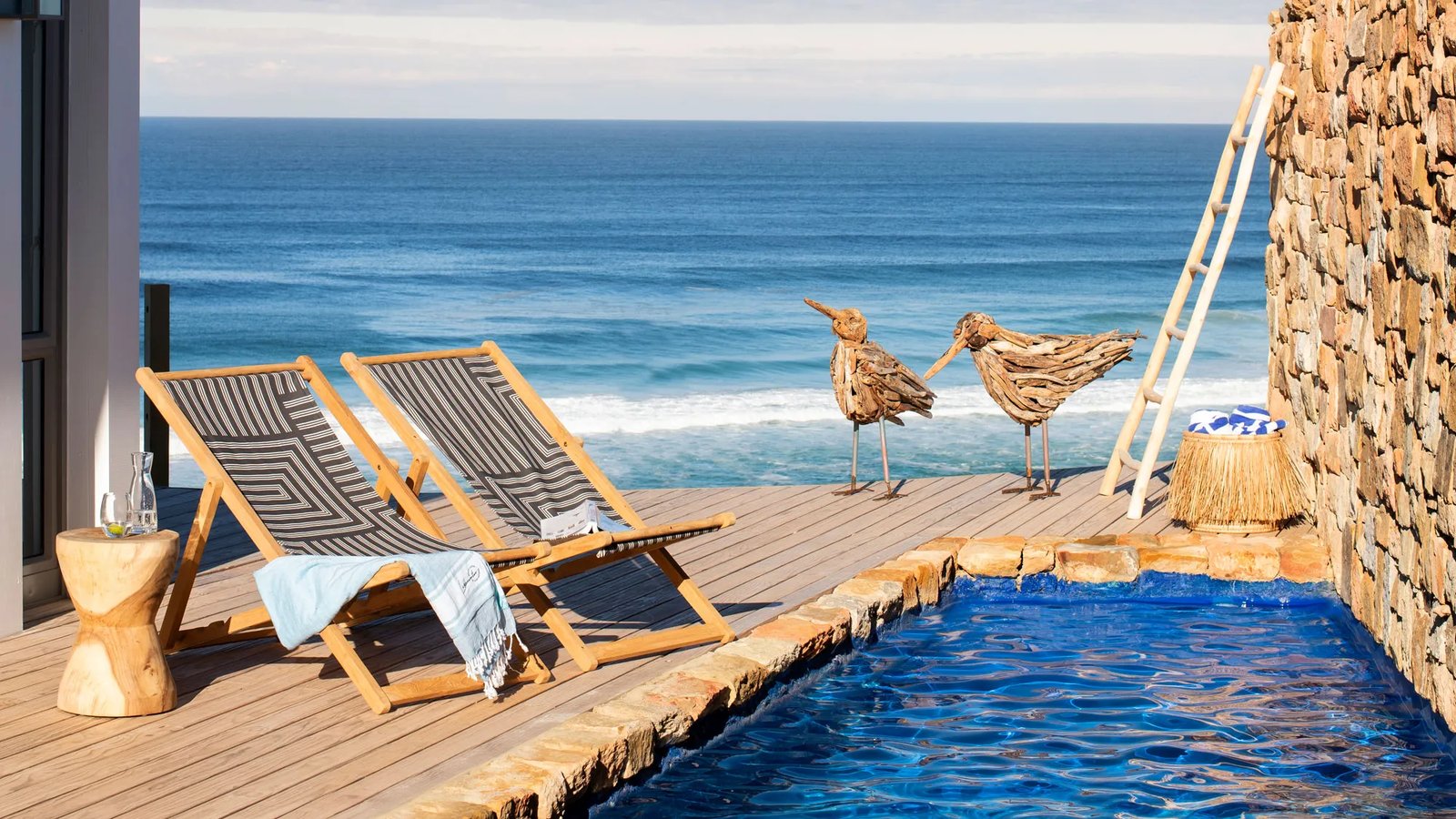 Lekkerwater Beach Lodge, the pool
