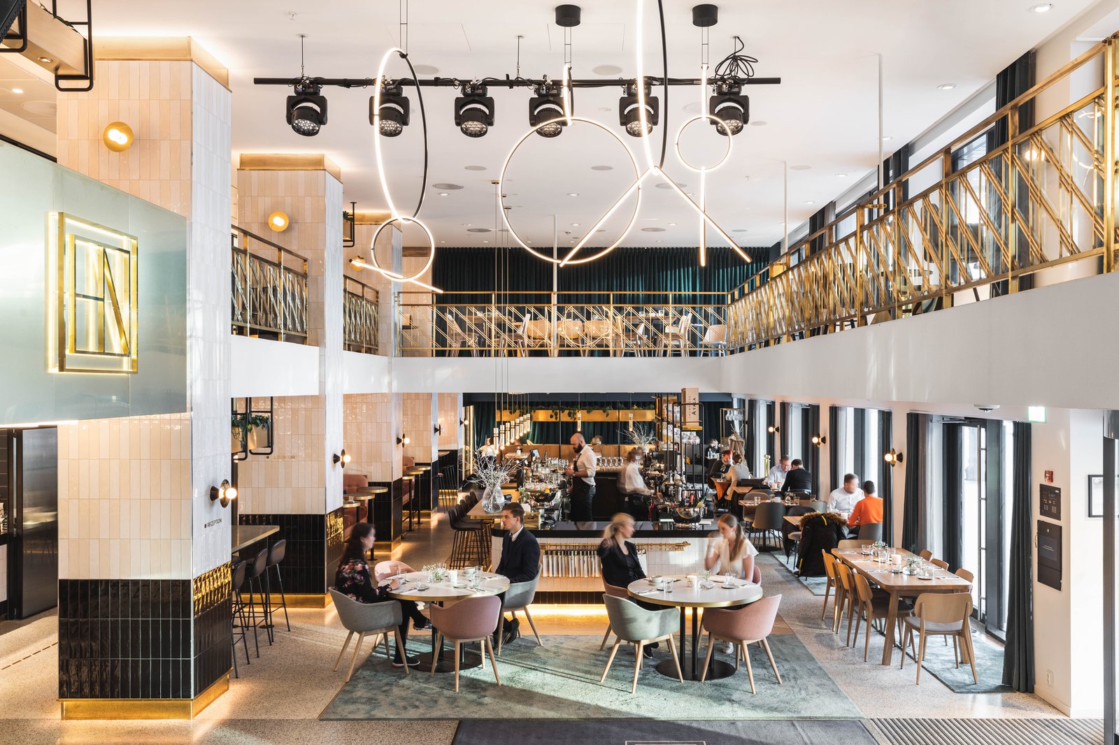 Hotel Norge by Scandic, at the table