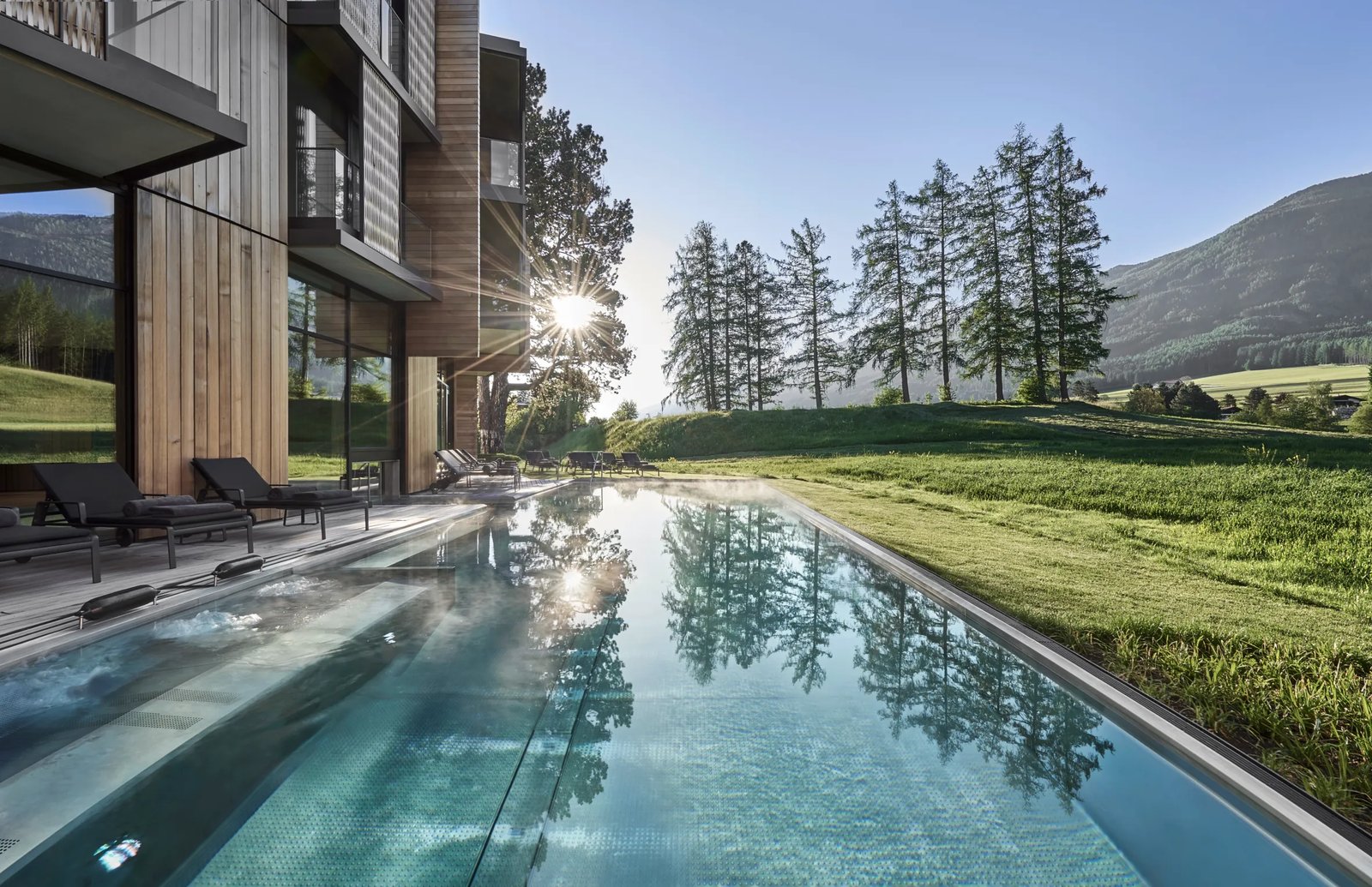 Lanserhof Lans, the pool