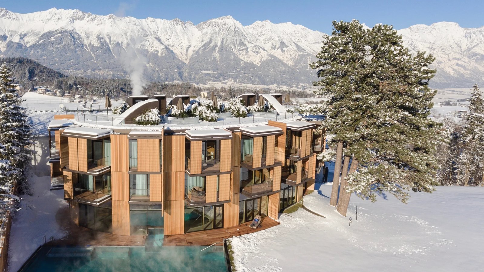 Lanserhof Lans, the pool